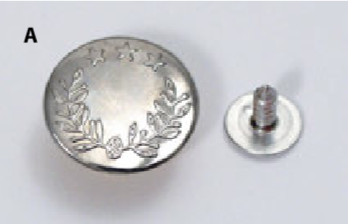 (image for) Brass Buttons for Jeans
